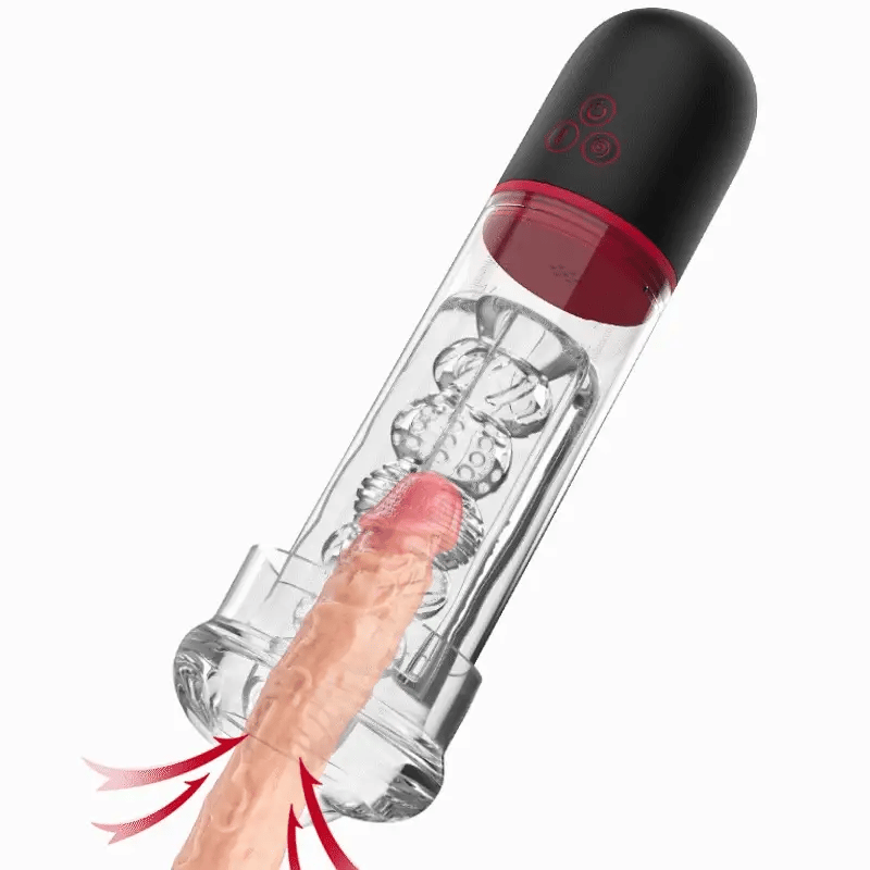 DREAMER Vibration 9 Mode Suction Penis Pump - OORGA
