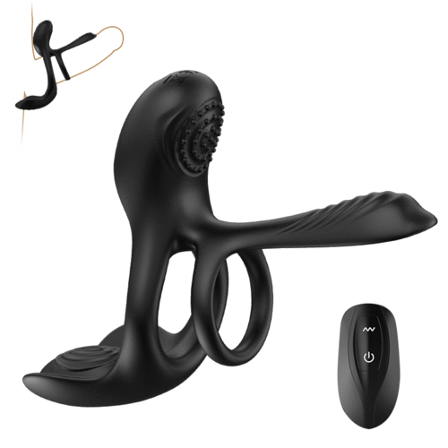 Triple Motor Vibrating Penis Ring | Couple Intimate Enhancer