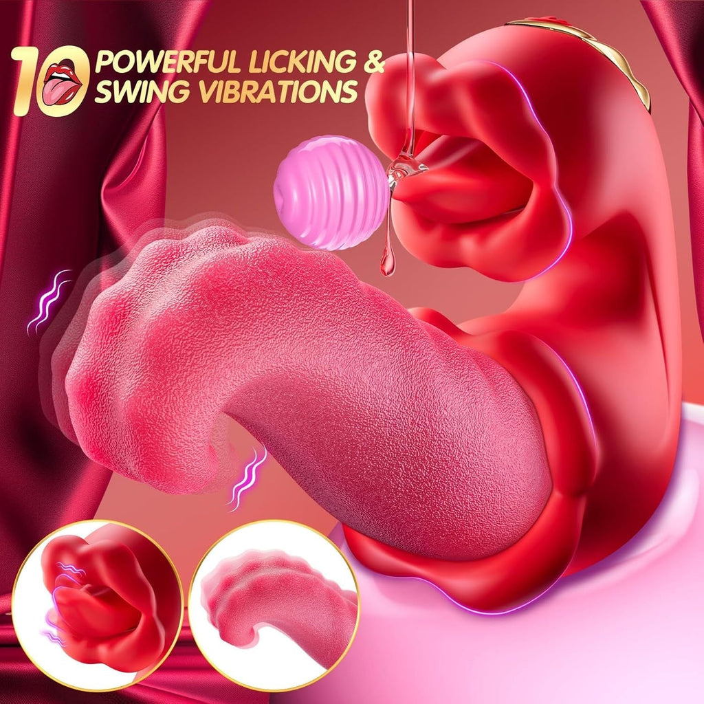 The Tease – 3-in-1 Tongue Thrusting Vibrator