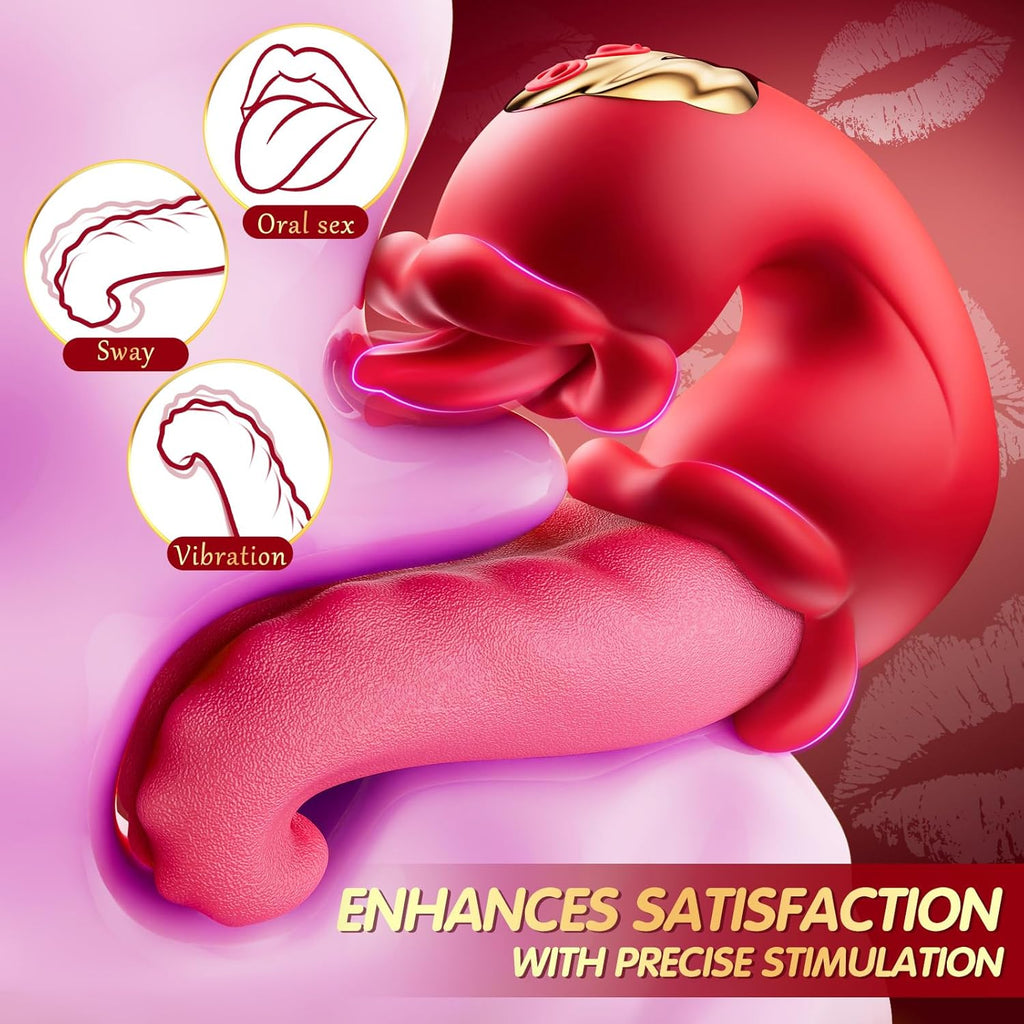 The Tease – 3-in-1 Tongue Thrusting Vibrator