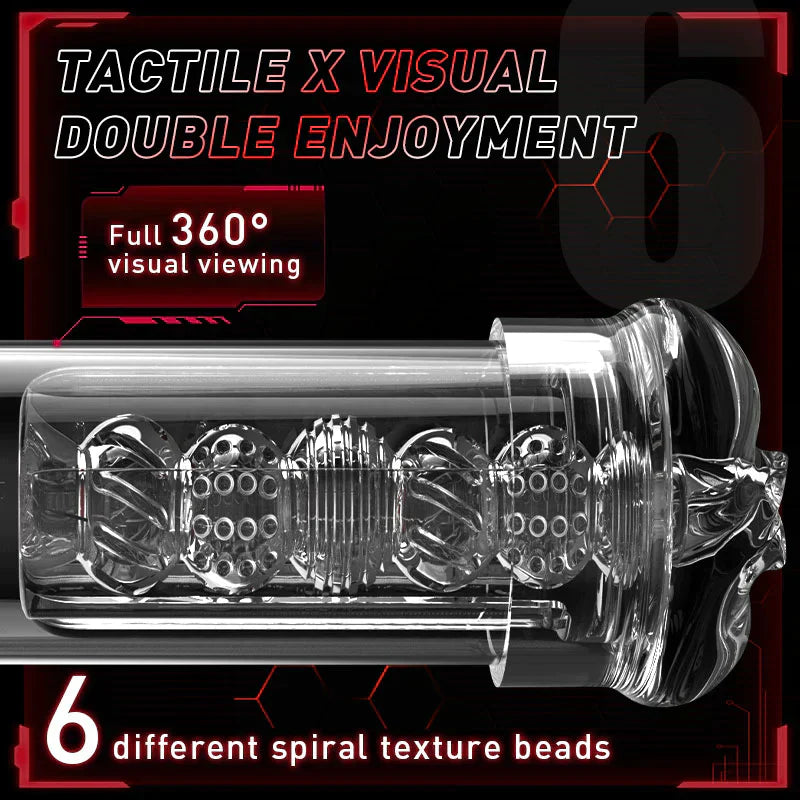 DREAMER Vibration 9 Mode Suction Penis Pump - OORGA
