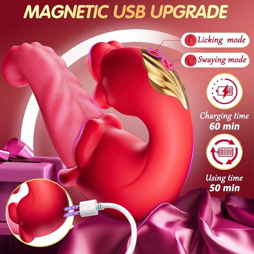 The Tease – 3-in-1 Tongue Thrusting Vibrator