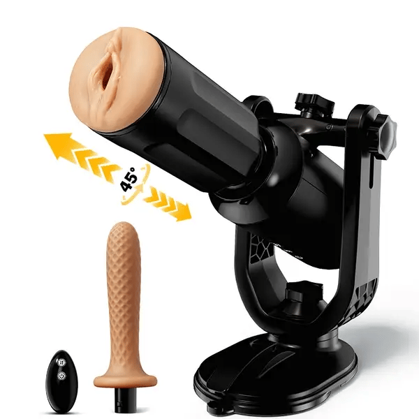 ThrustMax - Hands Free Use Cupsland Fully Automatic Masturbation Cup (with stand)