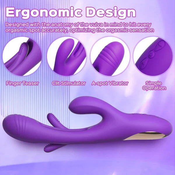 Bora - Rabbit Tapping G-spot Vibrator  - OORGA