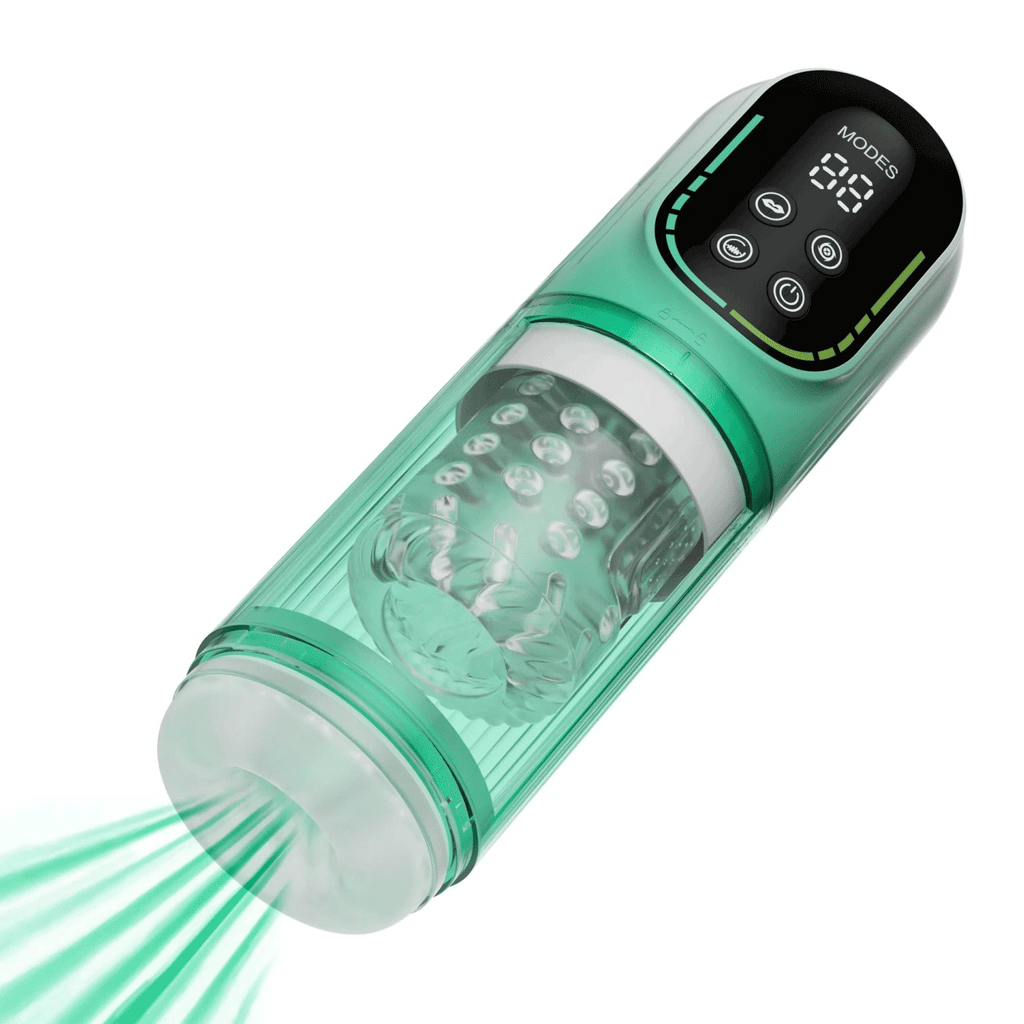 5-in-1 Male Masturbator | Suction Thrusting Vibrating Toy