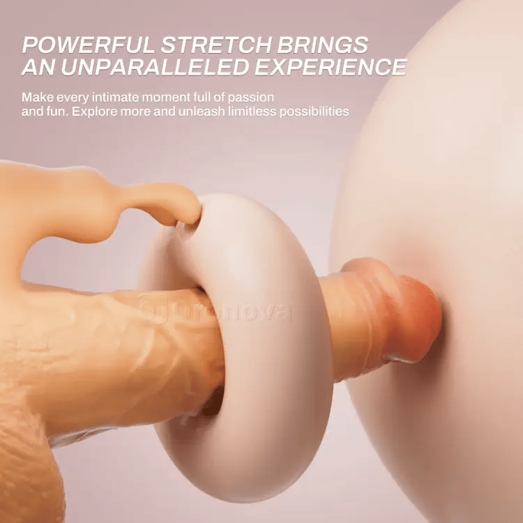 Multi-Angle ThrustWave Suction Dildo