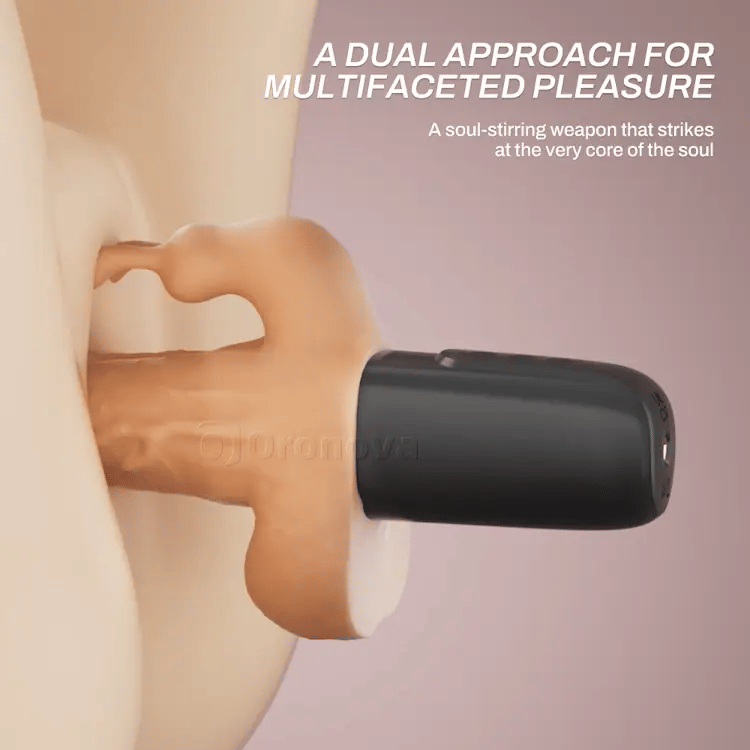 Multi-Angle ThrustWave Suction Dildo
