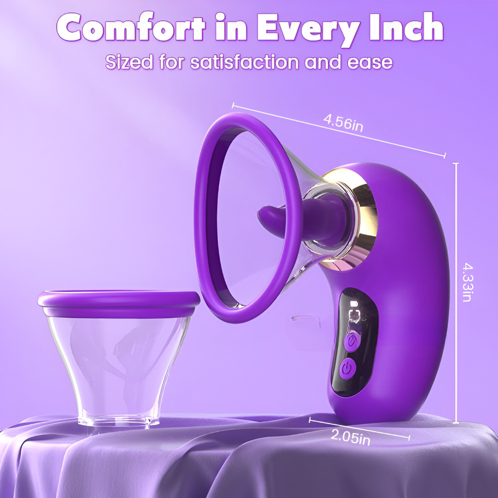Luxe 5-in-1 Licking & Suction Pleasure Device
