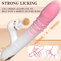 Dual-Rotation Thrusting Rose – 360° Bead Massage G-Spot Vibrator