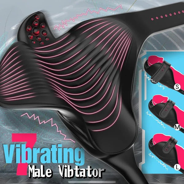 Thrusting & Vibrating Glans Trainer for Intense Penis and Anal Stimulation