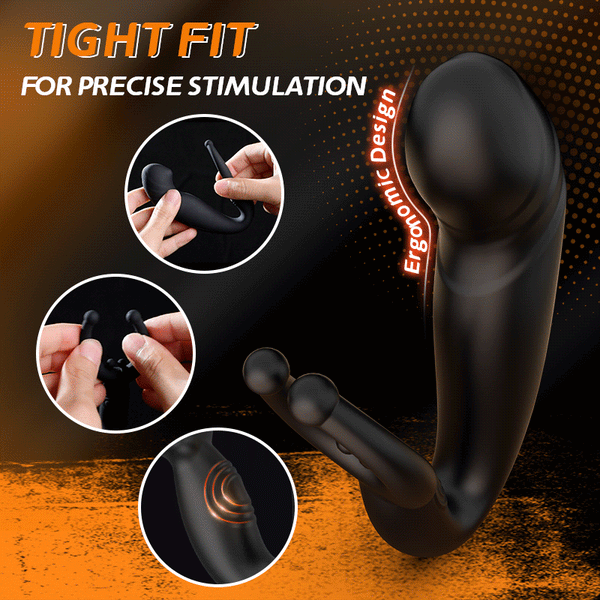 Bead Massage Multifunctional 9 Vibrating Prostate Anal Plug Solo Male Prostate Massager