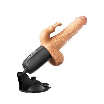 Multi-Angle ThrustWave Suction Dildo
