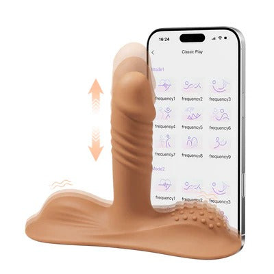 Dual-Motion Ride-On Vibrator – Hands-Free Deep Thrusting Pleasure