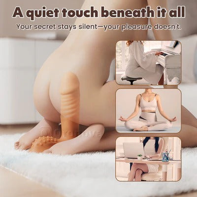 Dual-Motion Ride-On Vibrator – Hands-Free Deep Thrusting Pleasure