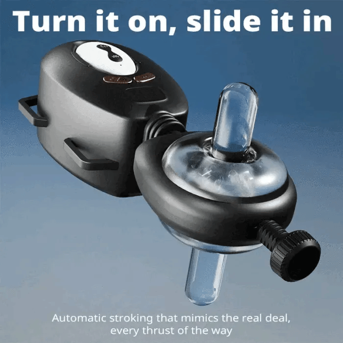Hands-Free ThrustMaster – Dual Motion Waist-Strap Male Masturbator