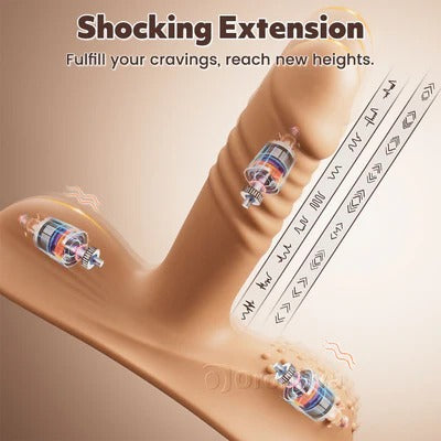 Dual-Motion Ride-On Vibrator – Hands-Free Deep Thrusting Pleasure