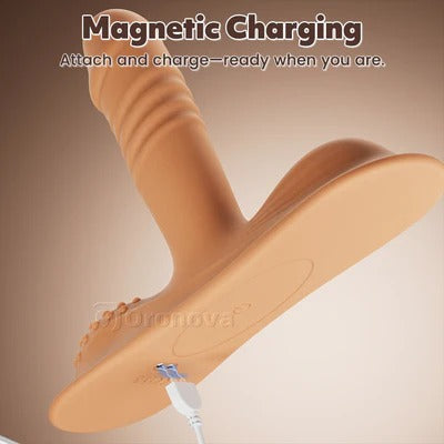 Dual-Motion Ride-On Vibrator – Hands-Free Deep Thrusting Pleasure
