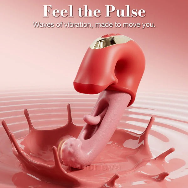 Orgasy™ Flicking & Flapping Clit Vibrator – Licking & Teasing Functions