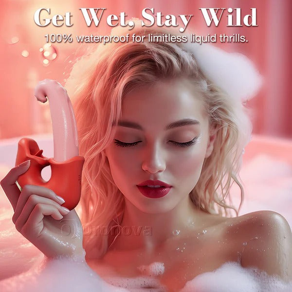 Orgasy™ Flicking & Flapping Clit Vibrator – Licking & Teasing Functions