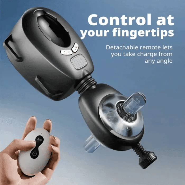 Hands-Free ThrustMaster – Dual Motion Waist-Strap Male Masturbator