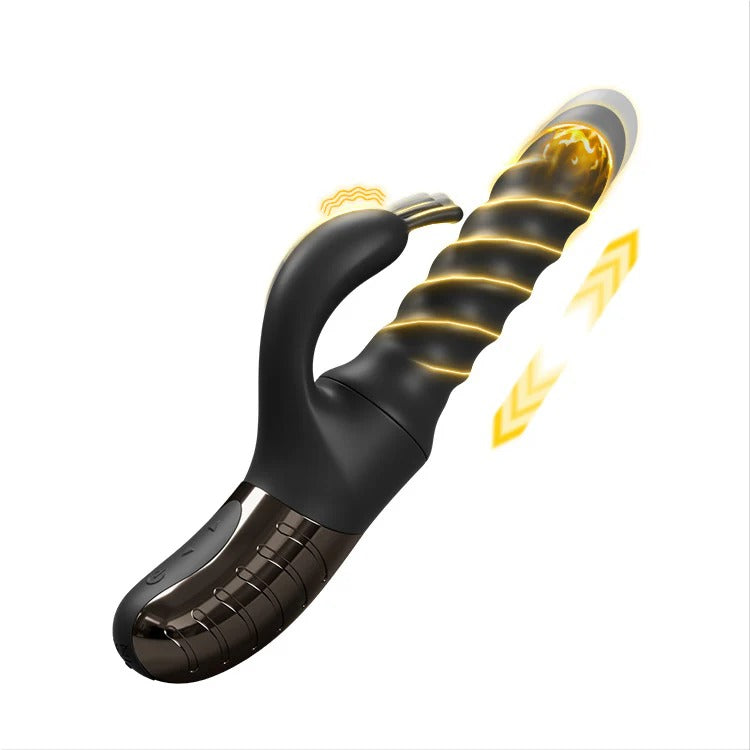 Karley 360° Thrusting & Rotating Massager for G-Spot and Clitoral Pleasure